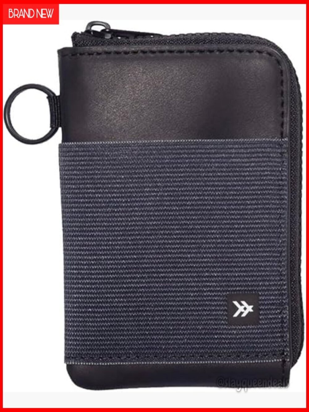 RFID Blocking Leather Zip Wallet with Card Holder for Men and Women